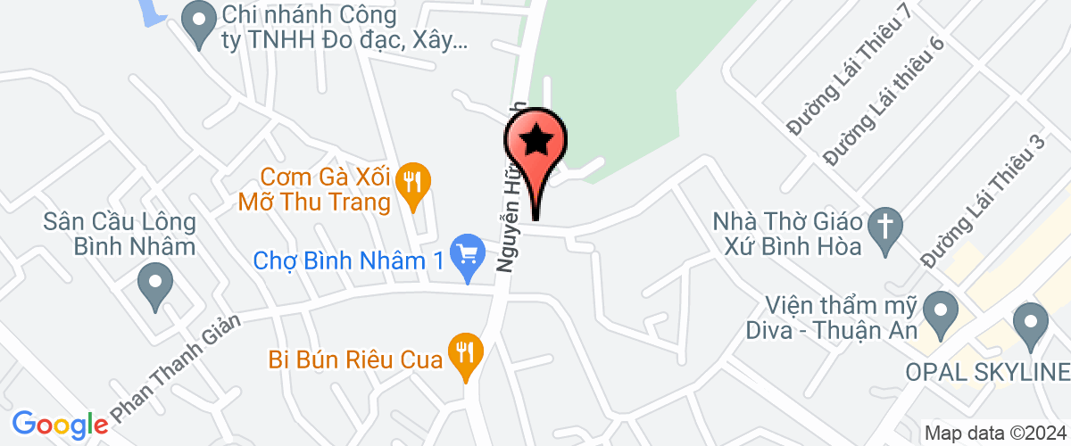 Map go to Tan Phu Construction Investment Company Limited