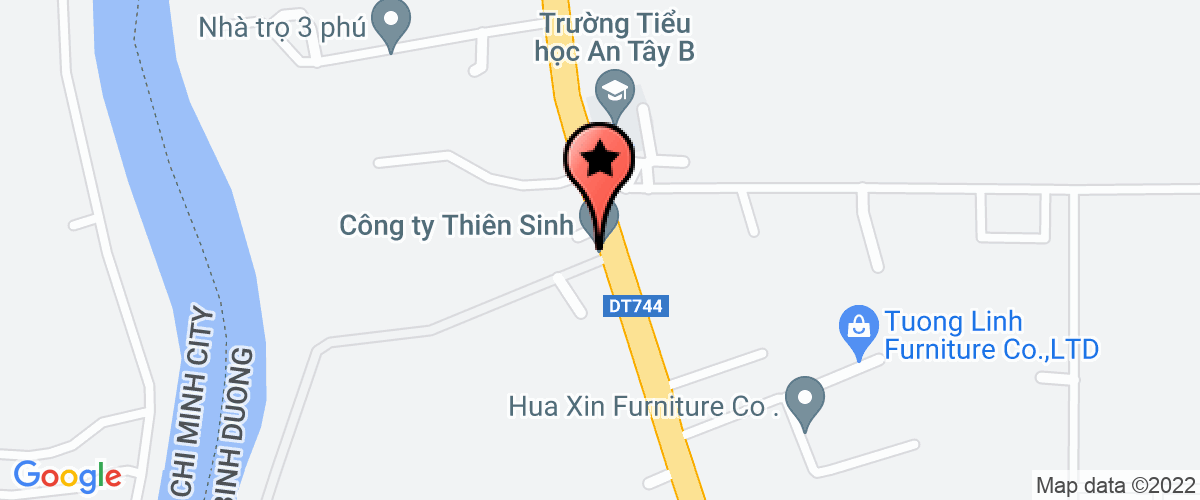 Map go to Thanh Thuy Investment Service Trading Company Limited