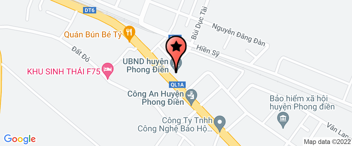 Map go to Truong Phong My I Nursery