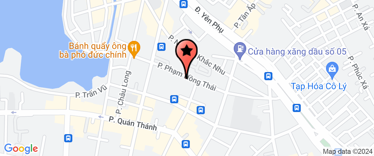 Map go to Hieu Hanh Quang Dai Thien Phuc Joint Stock Company