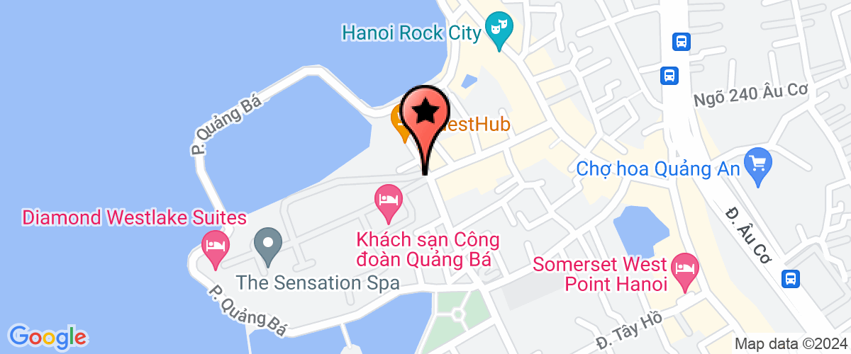 Map go to Quan Thong Viet Nam Investment Development Stock Company Limited