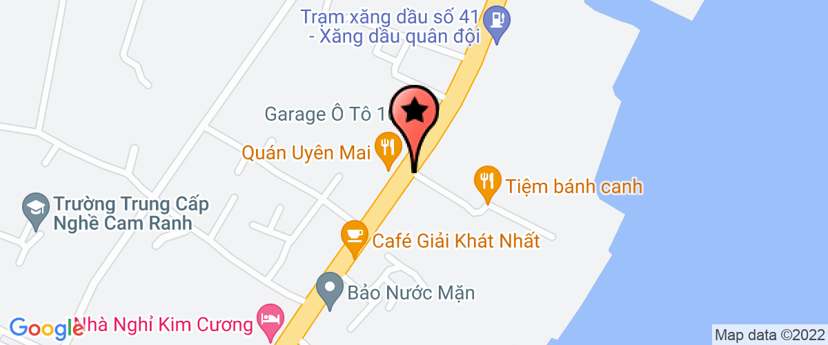 Map go to Binh Thom Seafood Company Limited