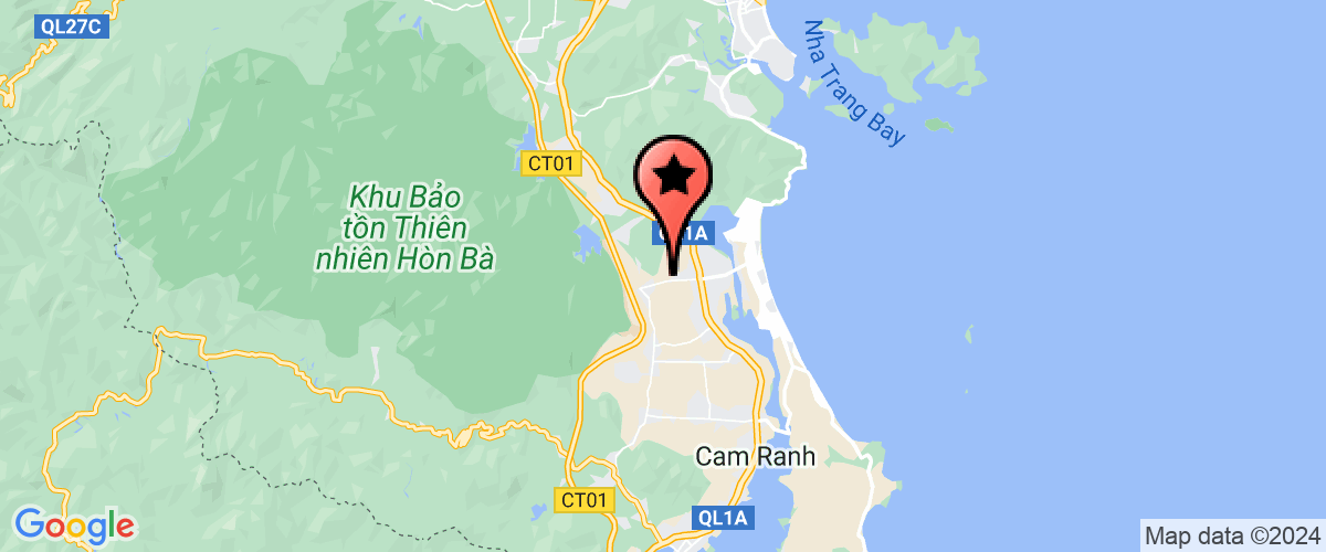 Map go to Bai Dai Cam Lam Construction Company Limited