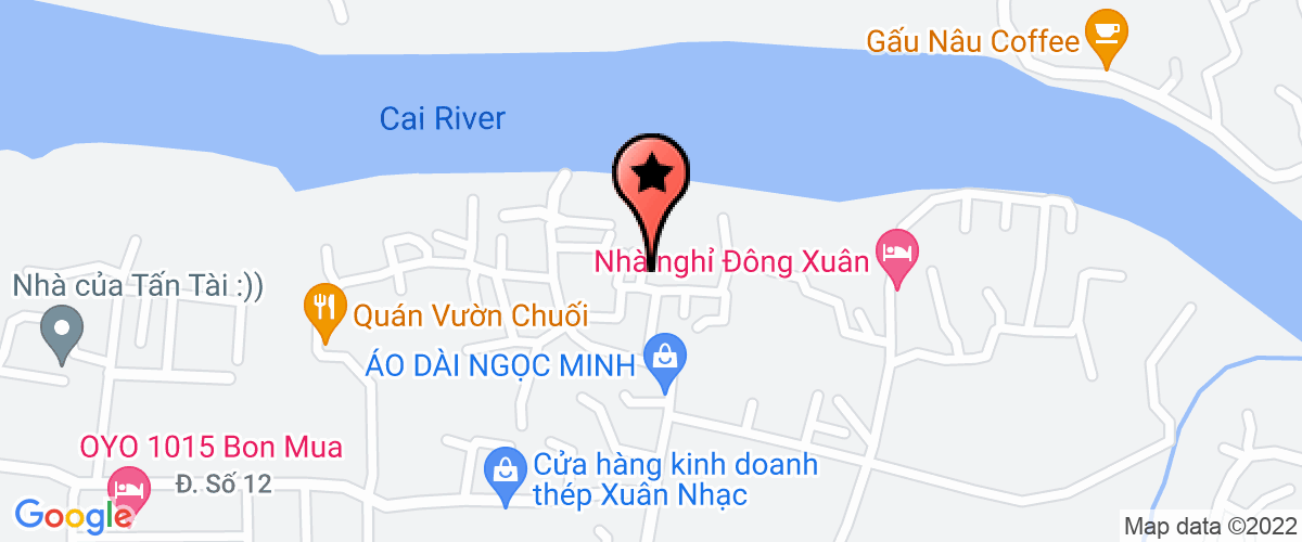 Bản đồ đến UBND xã Suối Tiên