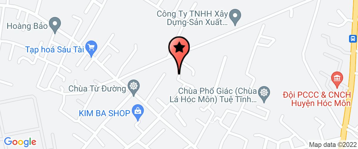 Map go to Branch of Minh Hoang Phuoc Company Limited