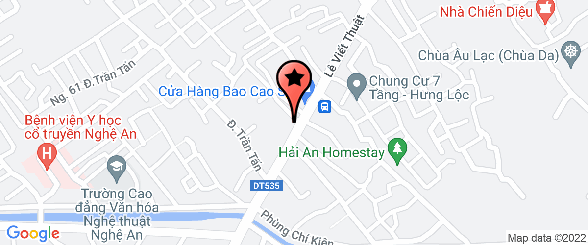 Map go to Phu Bao Hung Company Limited