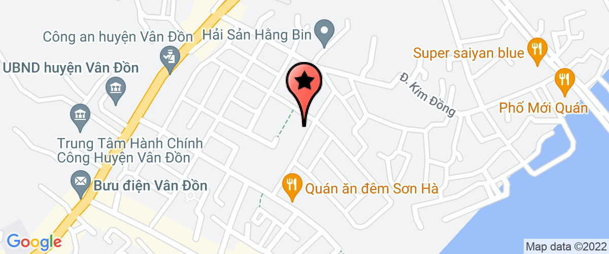 Map go to Truong thi tran Cai Rong Van Don District Nursery