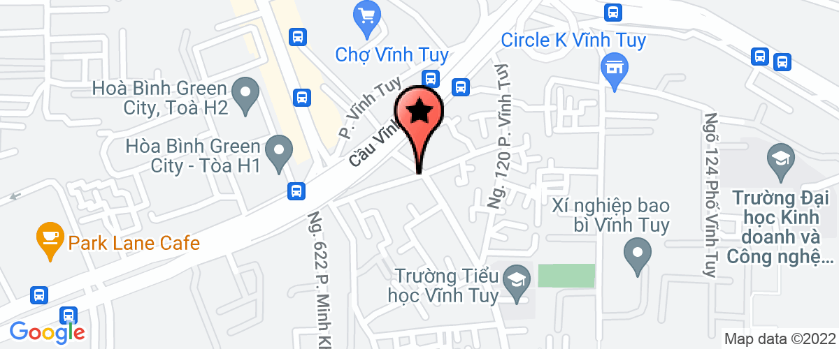 Map go to Hai Au Ha Noi Transport Service Company Limited