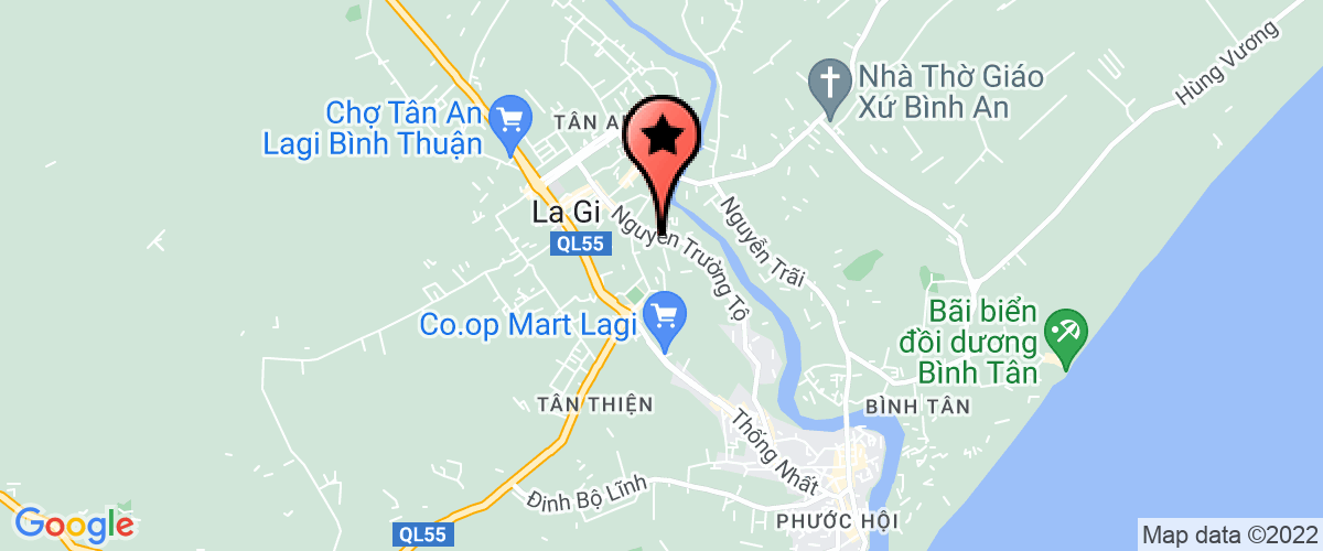 Map go to Nuoc Phuoc Minh Stone Private Enterprise