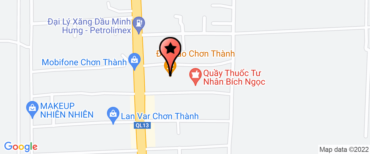 Map go to Truong Thinh Transport Construction Investment Joint Stock Company