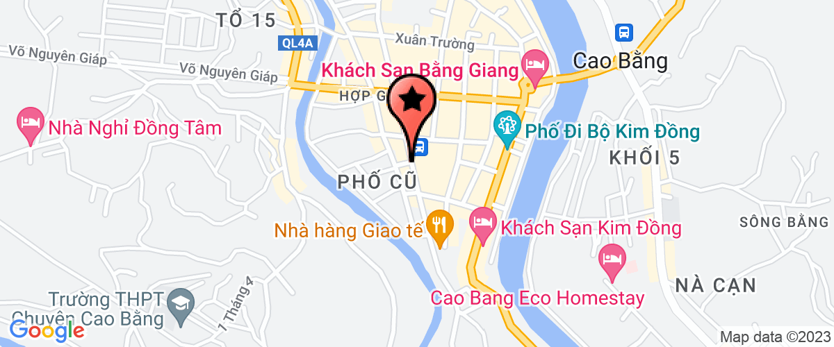 Map go to Thien Giang Medical Supplies Medicine Company Limited