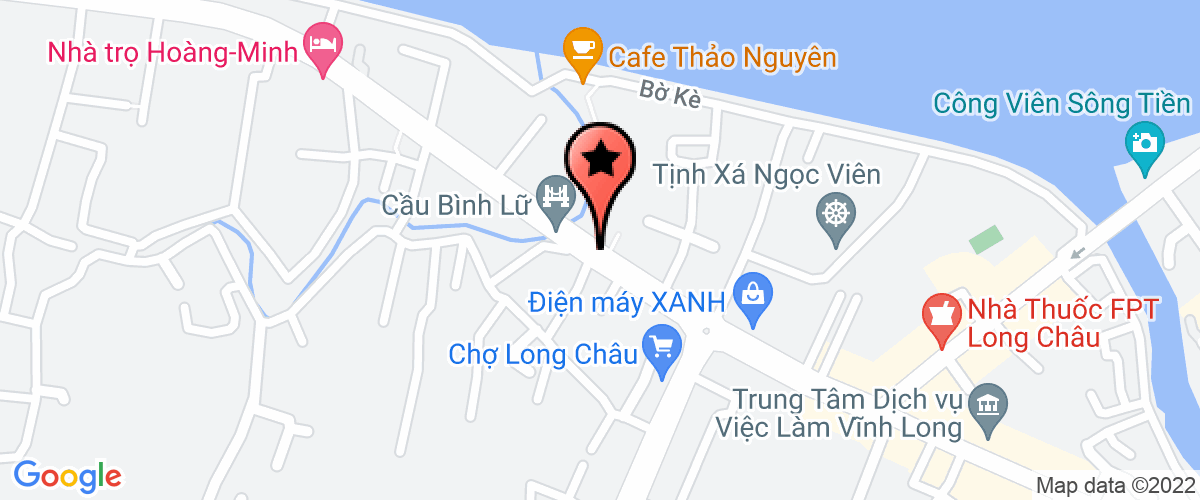 Map go to Khanh Phong Private Enterprise