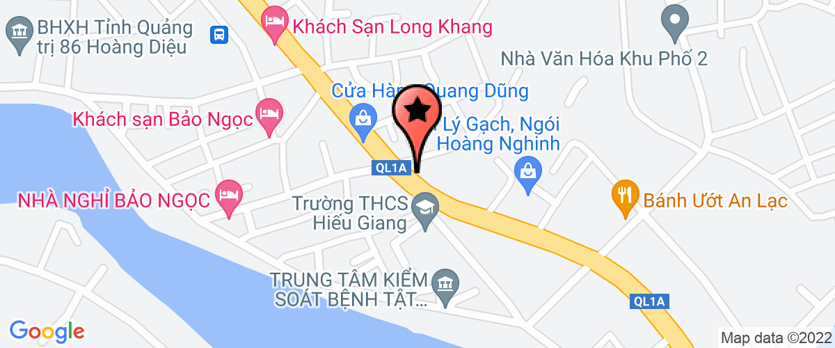 Map go to Song Hieu Construction Trading Company Limited