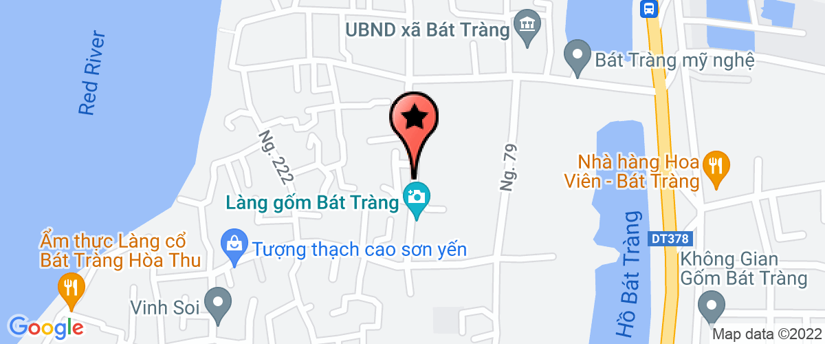 Map go to Bat Trang Art Company Limited