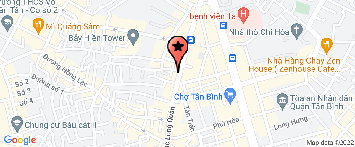 Bản đồ đến Văn Phòng Đại Diện Tại Thành Phố Hồ Chí Minh - DNTN Kiều Vinh