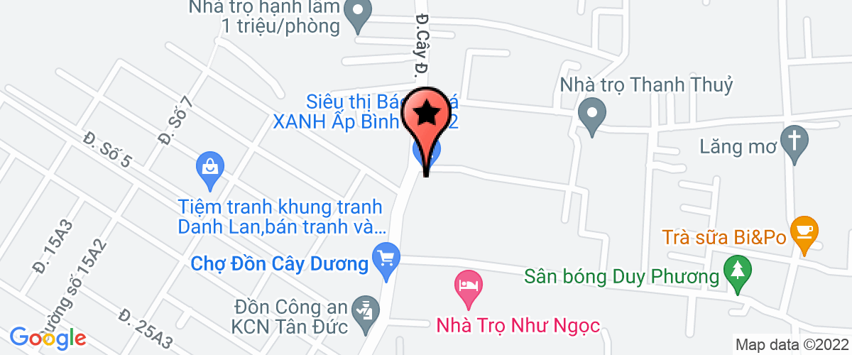 Map go to Vang Kim Tu Chieu Market Business Private Enterprise