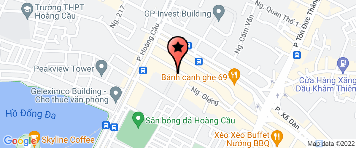 Bản đồ đến Công Ty Cổ Phần Công Nghệ Ladipage Việt Nam