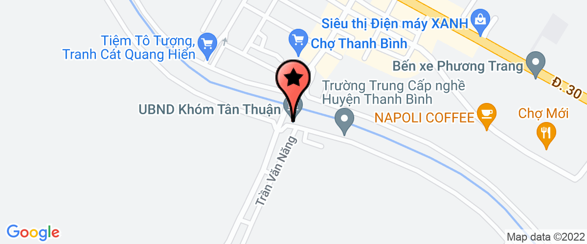 Map go to Truong Hoa Mai Nursery
