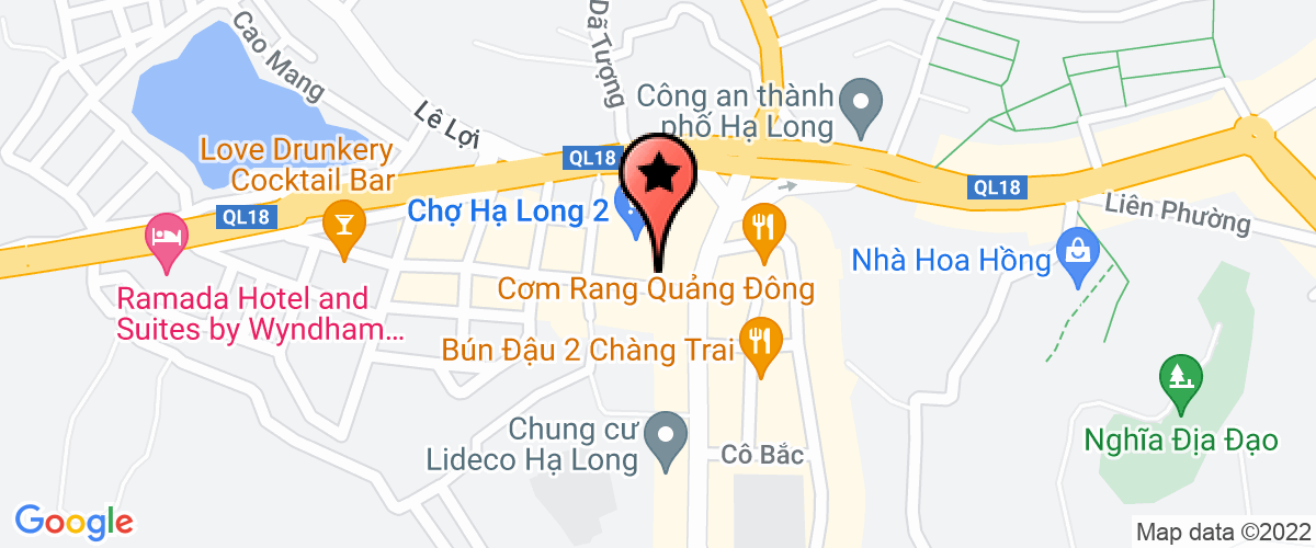 Map go to Dai Ly Quang Ninh Tax And Finance Consultant Service Joint Stock Company