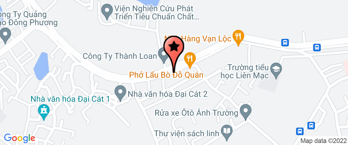 Map go to Thanh Uong Company Limited