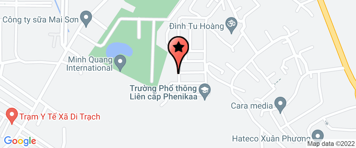 Map go to Ha Noi Production and Gift Distribution Company Limited