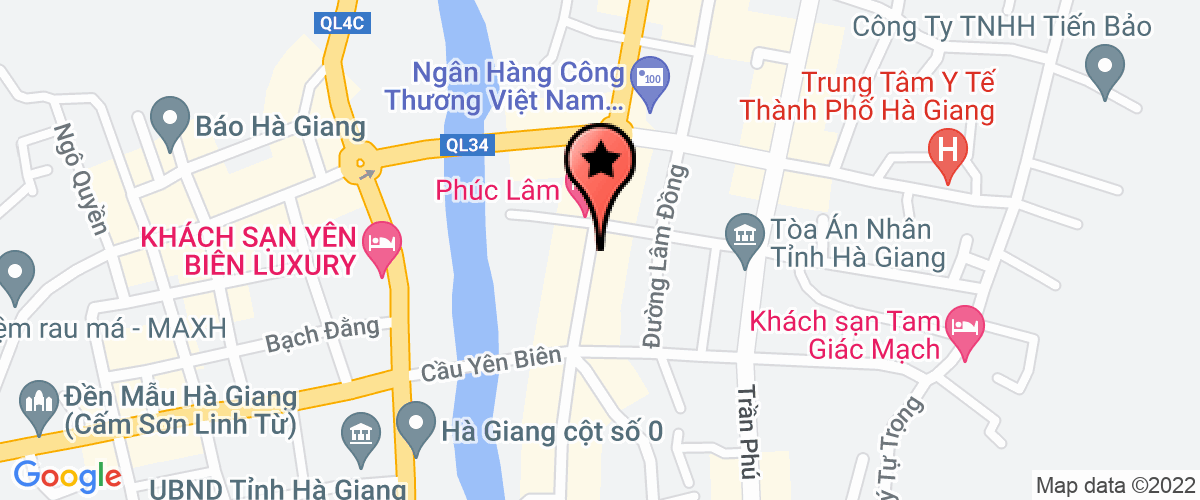 Map go to Dh Ha Giang Company Limited