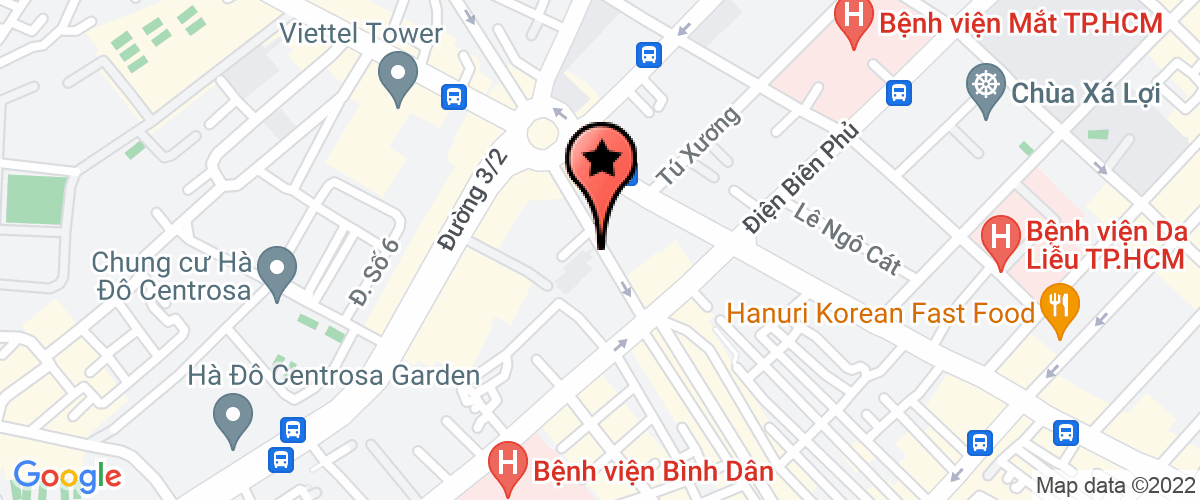 Bản đồ đến Công Ty TNHH DV Hưng Quân Exchange