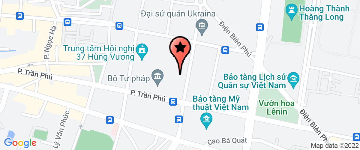 Map go to Phong Tai Tay Nguyen Joint Stock Company