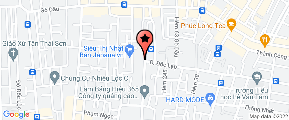 Map go to Bao Ngoc Development Investment Consultant Company Limited