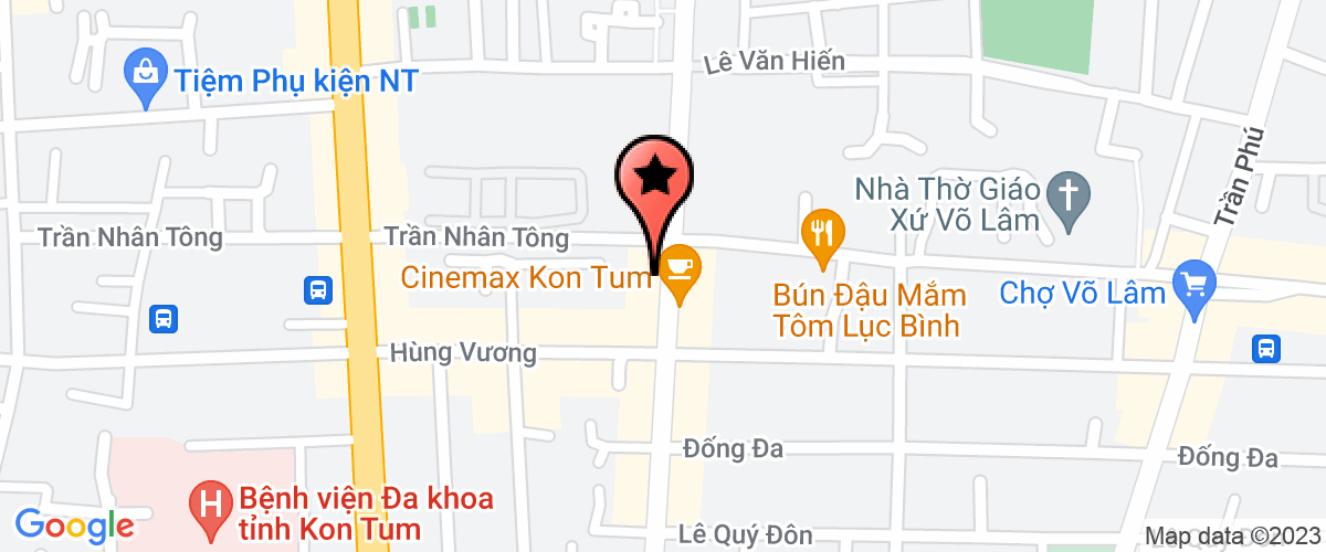 Map go to Xay dung Toan thien Company Limited