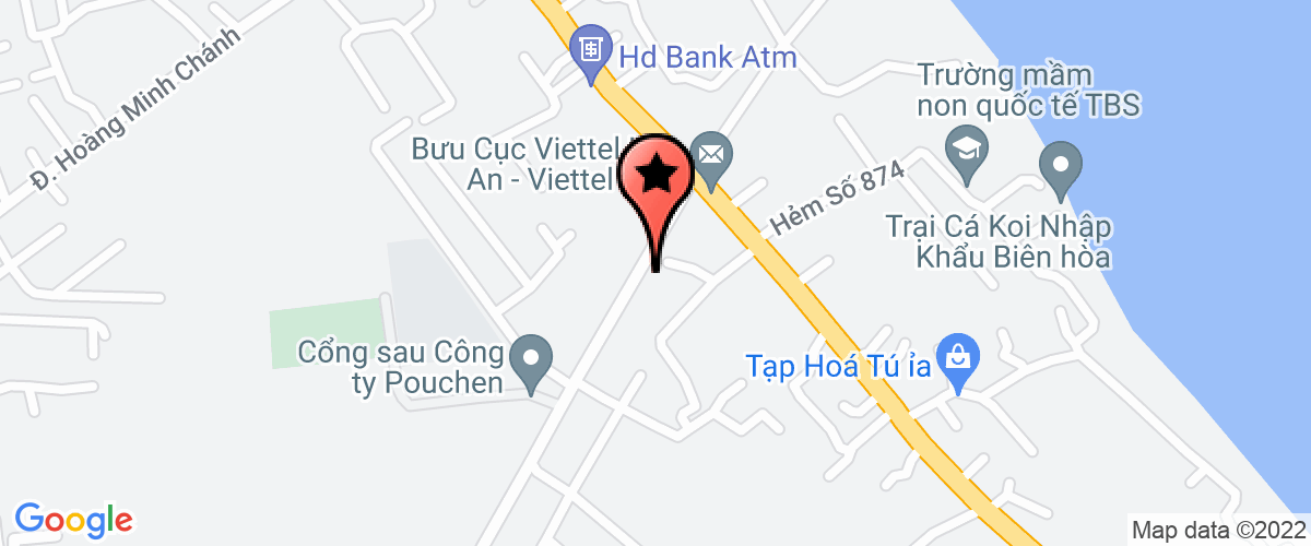 Map go to Bao Uy Service Security Joint- Stock Company