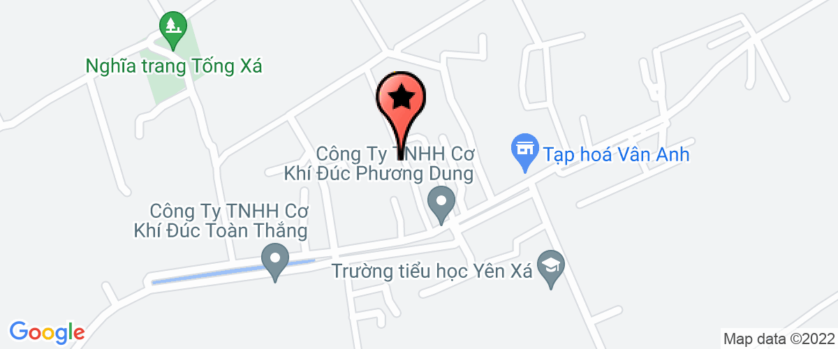 Bản đồ đến Công Ty TNHH Cơ Khí Đúc Cường Thái