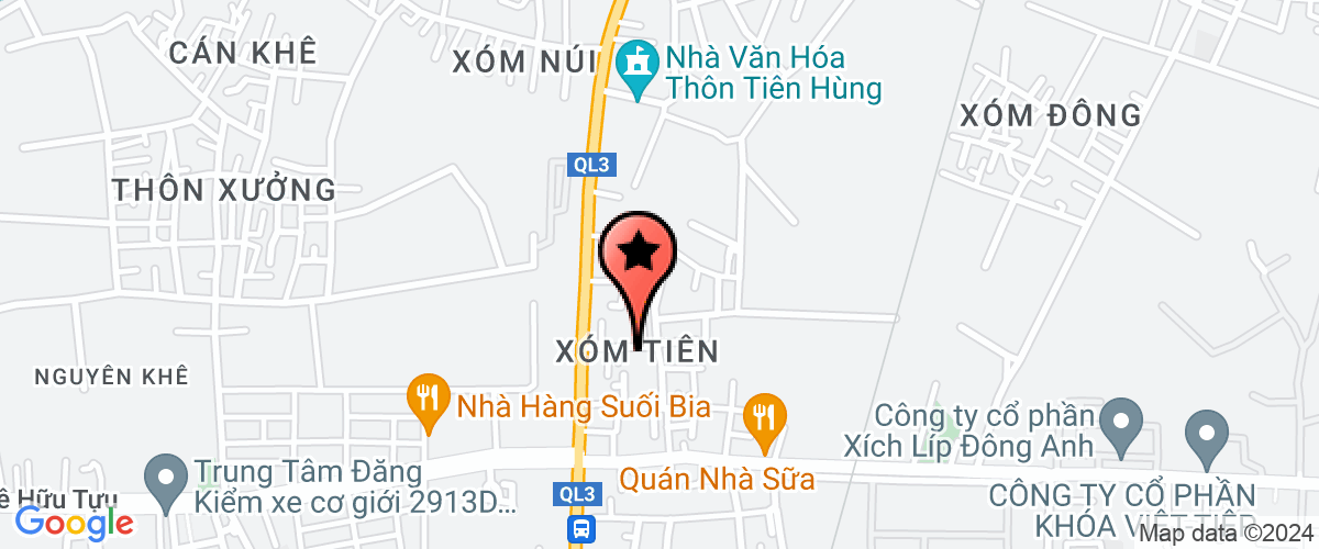 Map go to Viet Anh Hoang Company Limited
