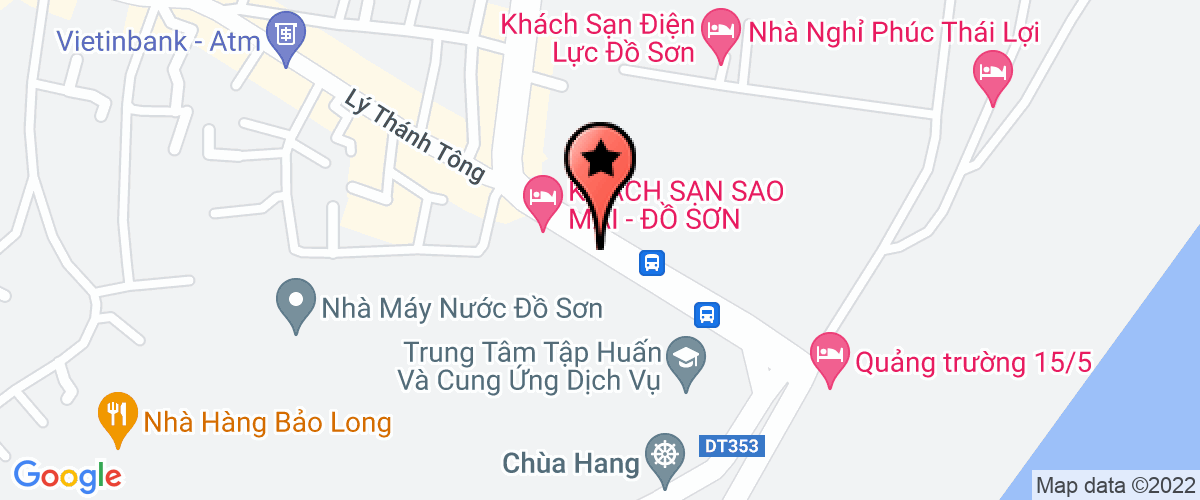 Map go to Khu dieu duong can bo Ha noi tai Hai phong