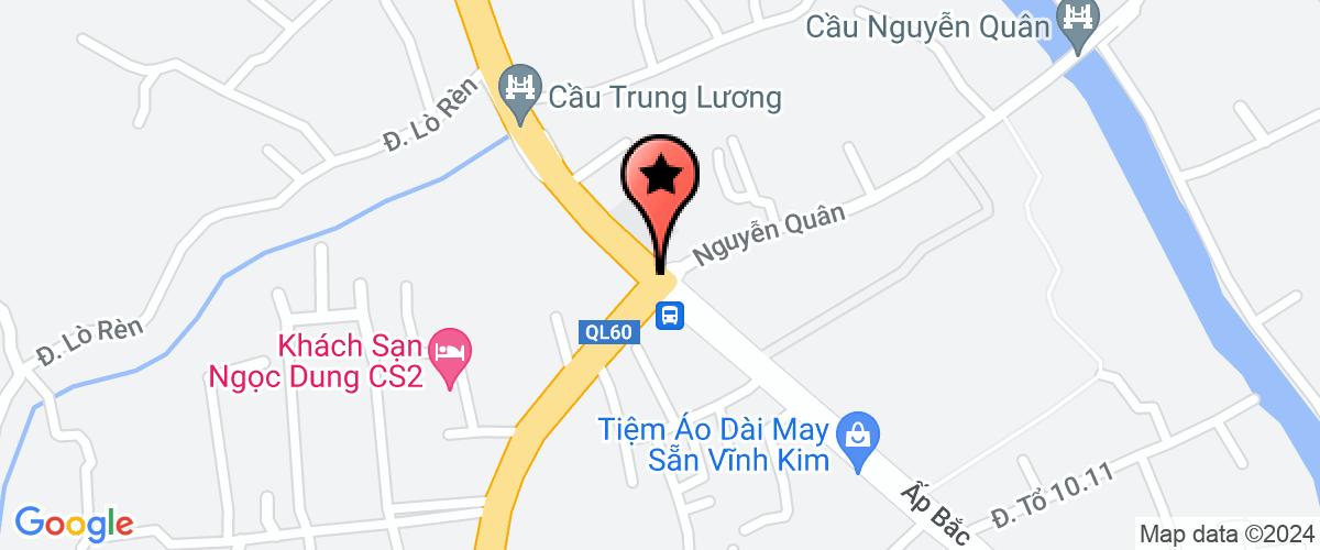 Map go to Vu Phuong Market Exploiting Business Company Limited