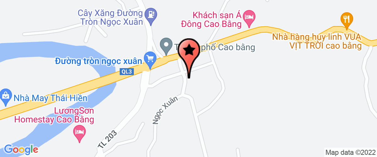 Map go to Truong Thanh Cao Bang Company Limited