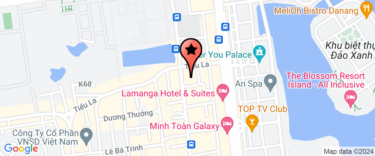 Map go to Thien Dinh Co.,Ltd