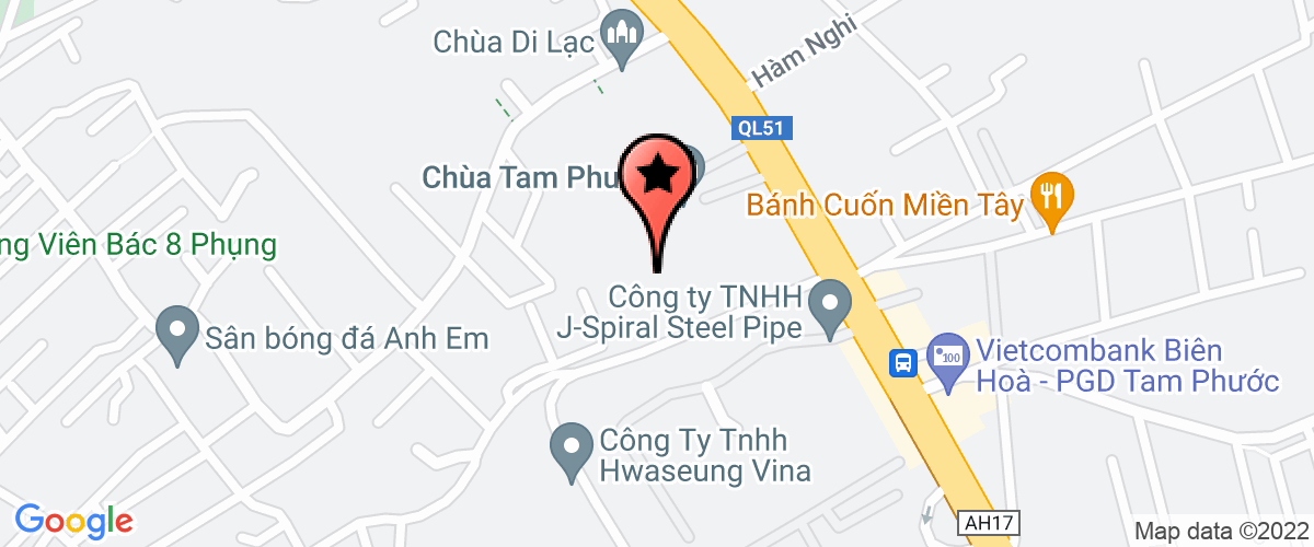 Bản đồ đến Công Ty TNHH Thương Mại Dịch Vụ Sản Xuất Gỗ Hải Minh