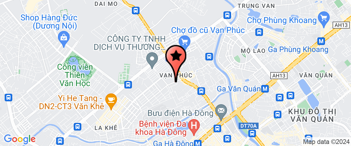 Map go to Hoang Long Business and Construction Joint Stock Company