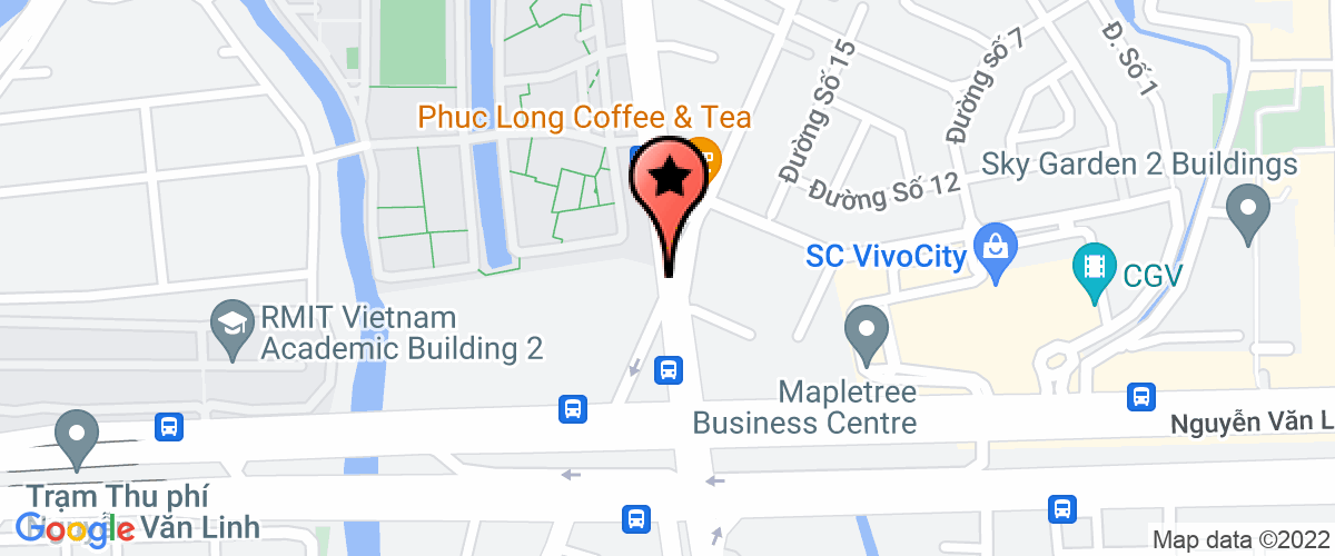 Map go to CA Sai Gon Market Company Limited
