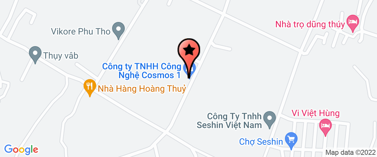 Map go to Công Ty Thương Mại Hoàng Minh