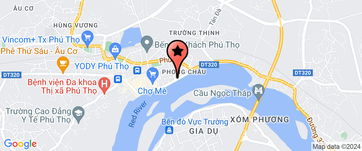 Map go to Thuy Loi Dien Hong Construction Company Limited
