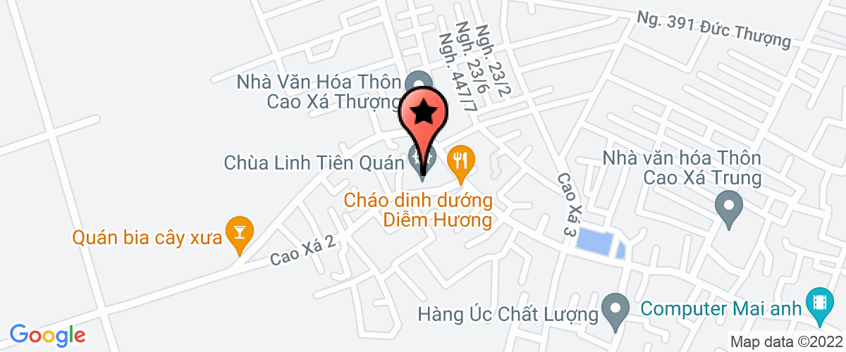 Bản đồ đến Công Ty TNHH Thiết Kế Nội Thất Việt Á Đông