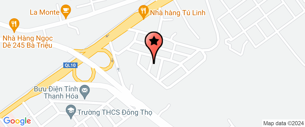 Map go to Hoang Quan Azo Company Limited