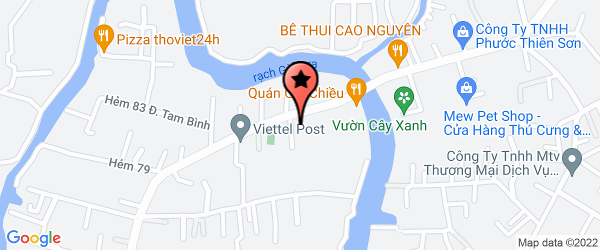 Bản đồ đến Công Ty TNHH Sản Xuất Thương Mại Quảng Cáo Huy Minh