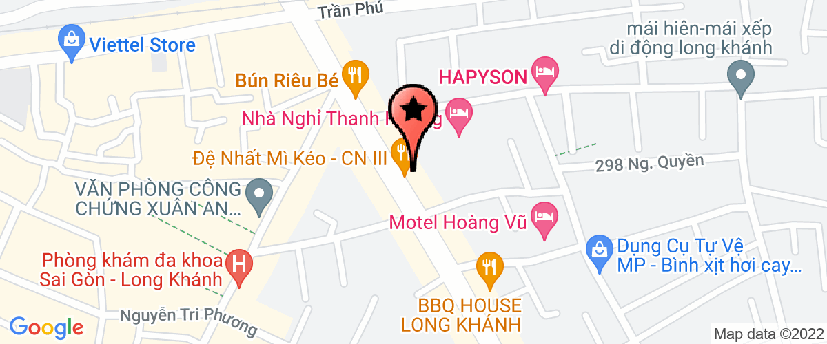 Bản đồ đến Công Ty TNHH Thương Mại Dịch Vụ Nguyễn Tú Trinh