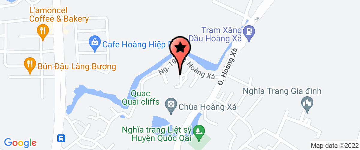 Map go to Hoang Long Hanoi Manufacturing and Construction Services Company Limited