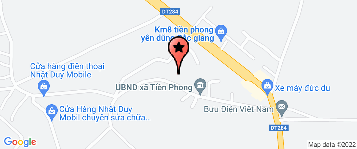 Map go to Hoang Gia Bac Giang Trading And Construction Company Limited