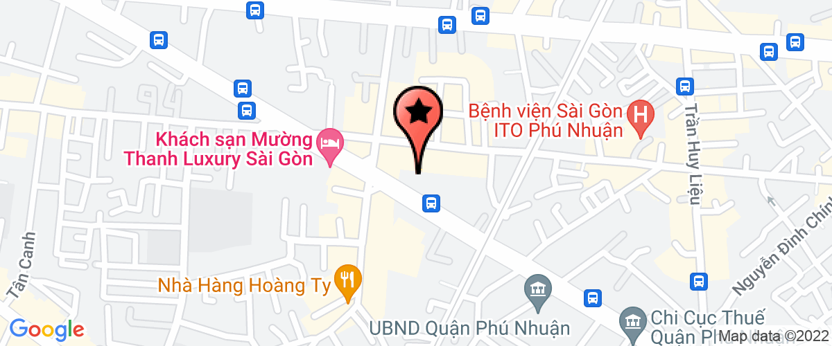 Bản đồ đến Chi Nhánh Phú Nhuận - Công Ty Cổ Phần Saigon Gourmet Consulting