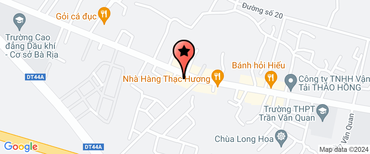 Map go to trach nhiem huu han Vinh Nghi Trading Company